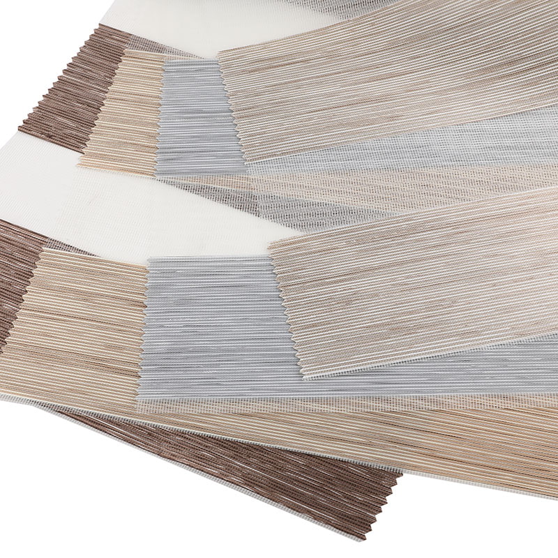 GD41 100% 폴리에스터 방수 세미 블랙아웃 지브라 블라인드 패브릭