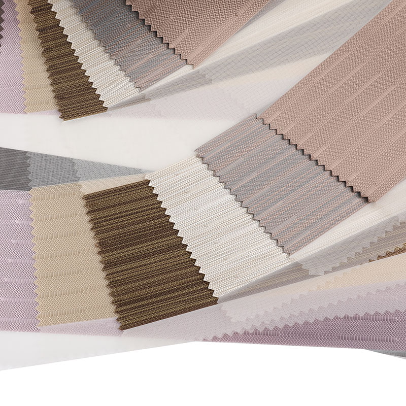 F065 조정 가능한 실내 조명 사무실 세미 정전 얼룩말 블라인드 패브릭