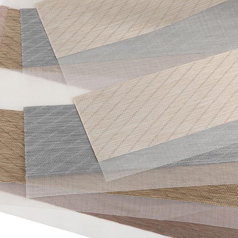 GD23 이중 절연 조정 가능한 세미 정전 얼룩말 블라인드 패브릭