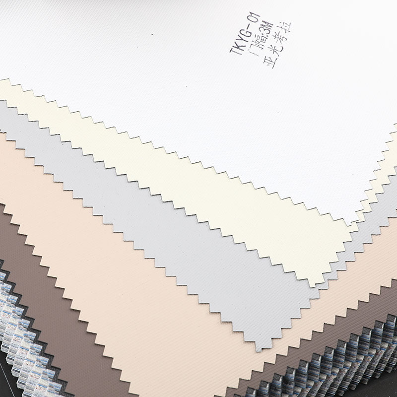 TKYG 300cm 두 배 얼굴 색깔 접착제 100% 정전 롤러 블라인드 직물